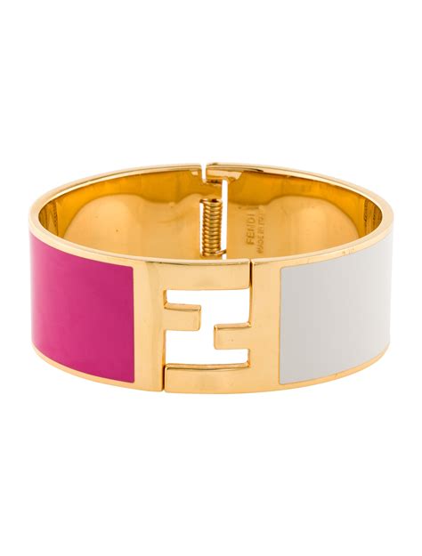 fendi bangle bracelet|fendi bracelet women.